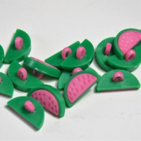 Knopf | Kinder MELONE | Rosa Grün